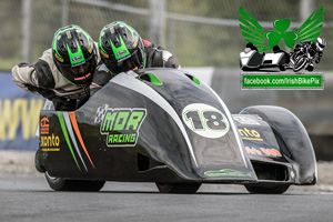 Mark Codd sidecar racing at Mondello Park