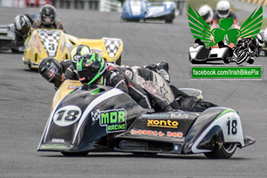 Mark Codd sidecar racing at Mondello Park