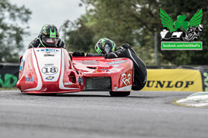 Mark Codd sidecar racing at Mondello Park