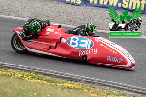 Mark Codd sidecar racing at Mondello Park