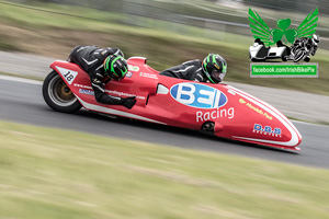 Mark Codd sidecar racing at Mondello Park