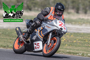 Nigel Corrigan motorcycle racing at Kirkistown Circuit