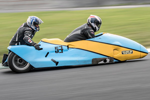 Diarmuid Cunningham sidecar racing at Mondello Park