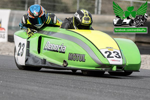 Denoria sidecar racing at Mondello Park