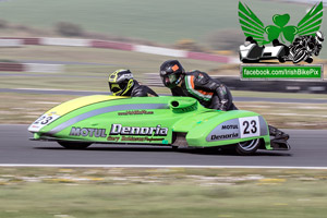 Denoria sidecar racing at Bishopscourt Circuit