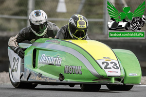 Denoria sidecar racing at Mondello Park