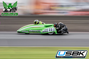 Denoria sidecar racing at Bishopscourt Circuit