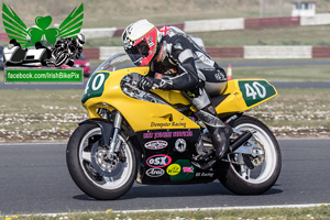 Barry Davidson motorcycle racing at Bishopscourt Circuit