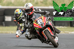 Barry Davidson motorcycle racing at Bishopscourt Circuit