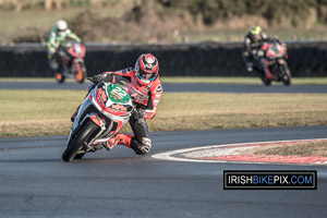 Cameron Dawson motorcycle racing at the Sunflower Trophy, Bishopscourt Circuit