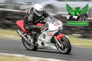 Ryan Dineen motorcycle racing at Kirkistown Circuit