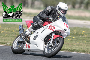 Ryan Dineen motorcycle racing at Kirkistown Circuit