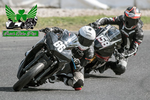 Rossi Dobson motorcycle racing at Mondello Park