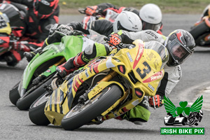 Frank Doherty motorcycle racing at Mondello Park