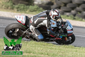 David Duffy motorcycle racing at Kirkistown Circuit