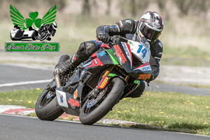 David Duffy motorcycle racing at Kirkistown Circuit