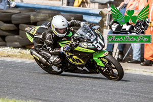 Alex Duncan motorcycle racing at Kirkistown Circuit