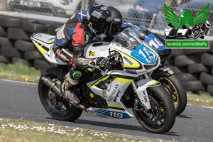 Kris Duncan motorcycle racing at Kirkistown Circuit