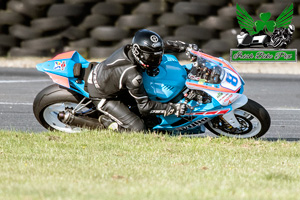 Christian Elkin motorcycle racing at Kirkistown Circuit