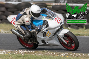 Trevor Elliott motorcycle racing at Kirkistown Circuit