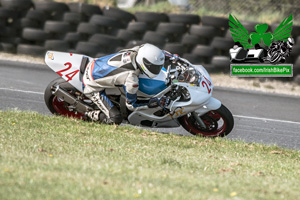 Trevor Elliott motorcycle racing at Kirkistown Circuit