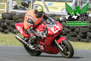 Martin Engall motorcycle racing at Kirkistown Circuit