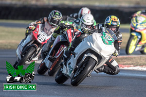 Jack Ferris motorcycle racing at the Sunflower Trophy, Bishopscourt Circuit