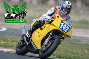 Connell Furey motorcycle racing at Kirkistown Circuit