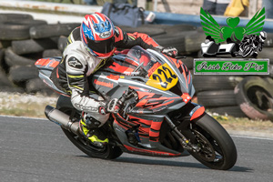 Michael Gahan motorcycle racing at Kirkistown Circuit
