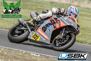 Michael Gahan motorcycle racing at Kirkistown Circuit