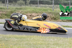 Mark Gash sidecar racing at Mondello Park