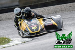 Mark Gash sidecar racing at Mondello Park