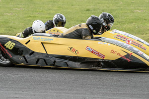 Mark Gash sidecar racing at Mondello Park