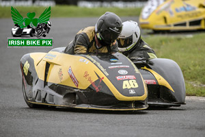 Mark Gash sidecar racing at Mondello Park