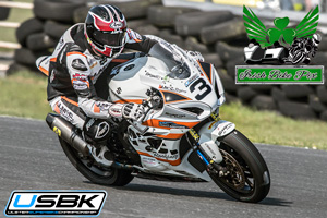 Ryan Gibson motorcycle racing at Kirkistown Circuit