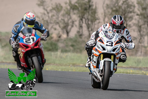 Ryan Gibson motorcycle racing at Kirkistown Circuit