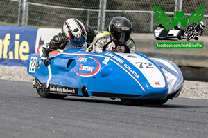 Ciaran Gordon sidecar racing at Mondello Park