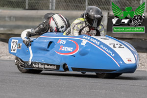 Ciaran Gordon sidecar racing at Mondello Park