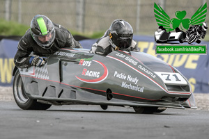 Ciaran Gordon sidecar racing at Mondello Park