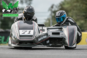 Ciaran Gordon sidecar racing at Mondello Park