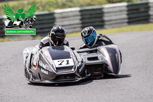 Ciaran Gordon sidecar racing at Mondello Park