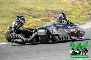 Ciaran Gordon sidecar racing at Mondello Park