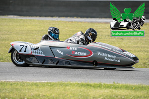 Ciaran Gordon sidecar racing at Mondello Park