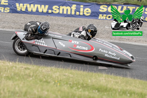 Ciaran Gordon sidecar racing at Mondello Park