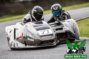 Ciaran Gordon sidecar racing at Mondello Park