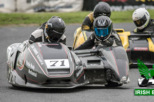 Ciaran Gordon sidecar racing at Mondello Park