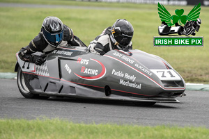 Ciaran Gordon sidecar racing at Mondello Park