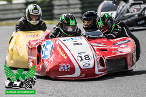 Liam Gordon sidecar racing at Mondello Park