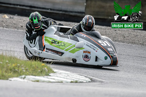 Liam Gordon sidecar racing at Mondello Park