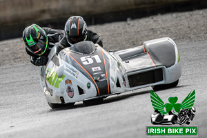 Liam Gordon sidecar racing at Mondello Park